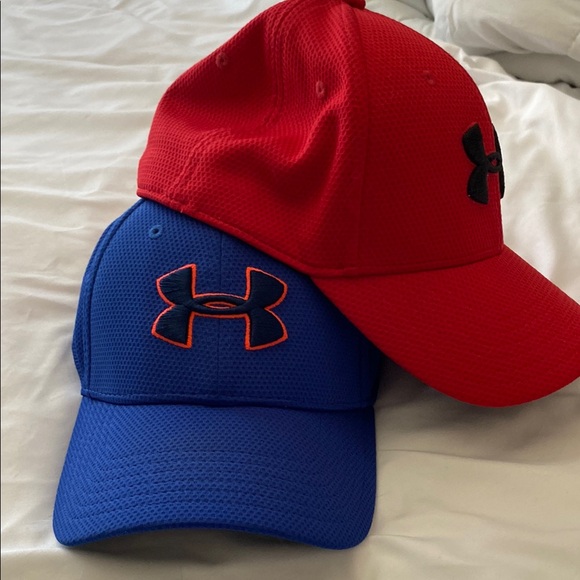 Under Armour Red and Blue Caps - Picture 9 of 10
